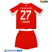 Maglie da calcio Bayern Munich Konrad Laimer #27 Prima Maglia Bambino 2025-26 Manica Corta + Pantaloni corti)